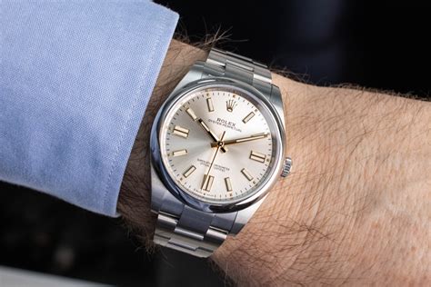 silver rolex watch mens|rolex op 41 silver.